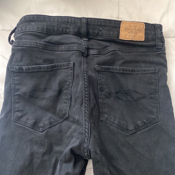 abercrombie & fitch black skinny jeans - Picture 3 of 3